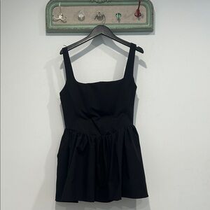 Zara Elegant Black Mini Dress